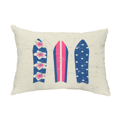Outdoor Reversible Throw Pillow