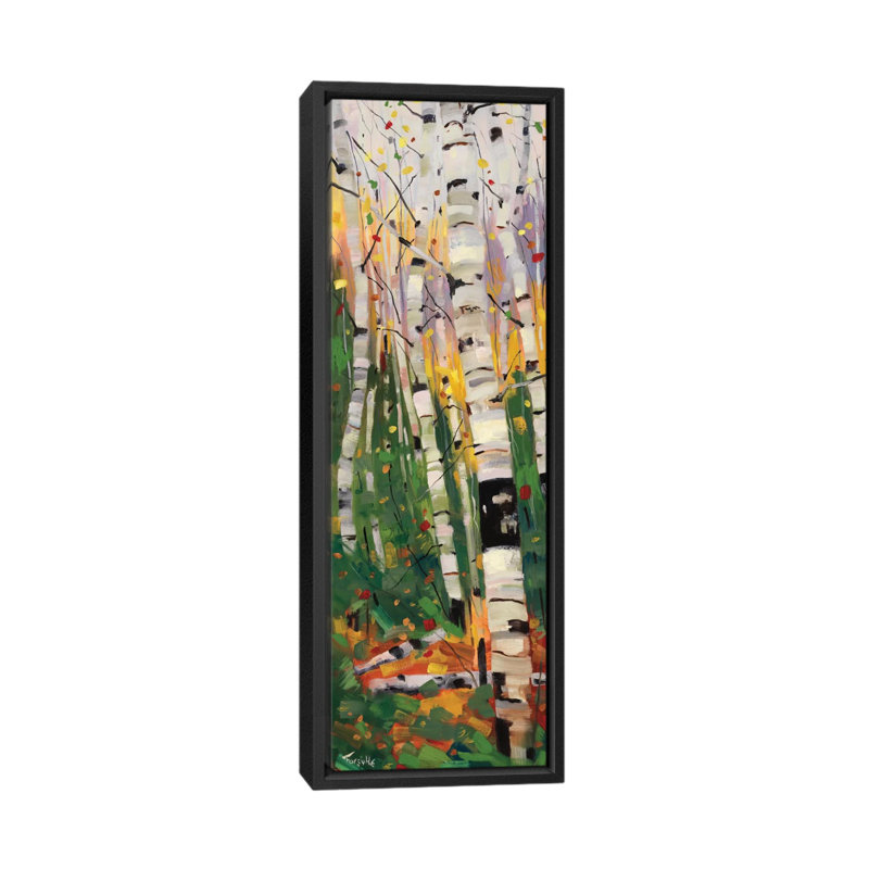 «Tango», reproduction d'art sur toile tendue, H 60 po x l 20 po x P 1,5 po, Toile tendue