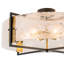 Cloud Glass Semi Flush Mount 