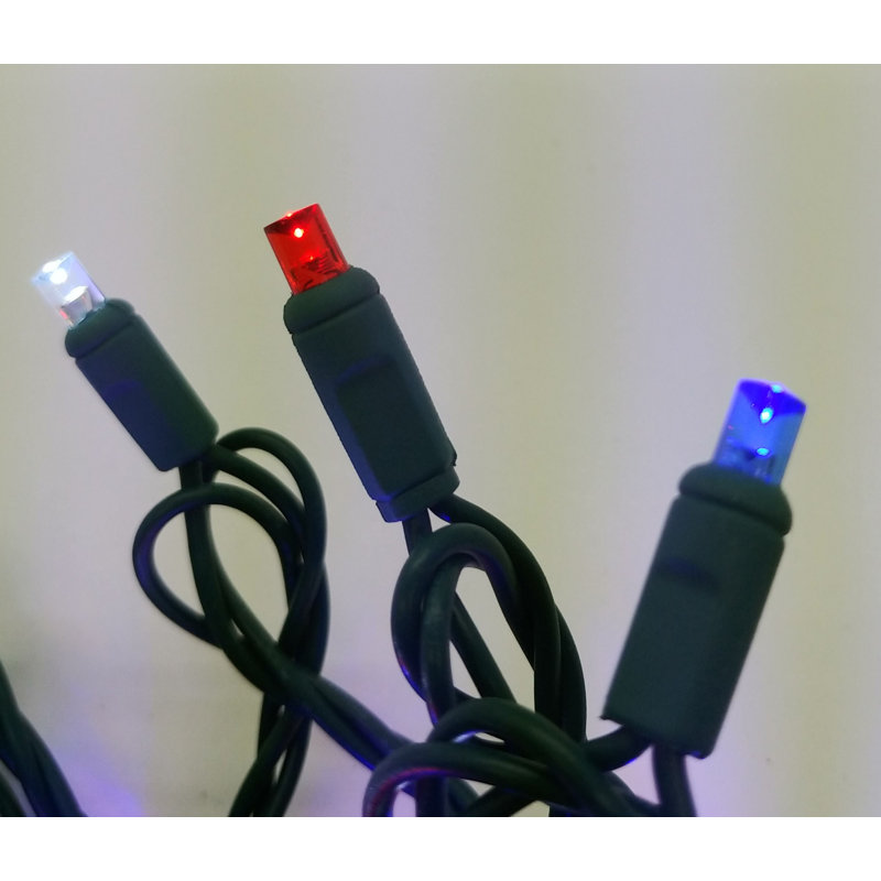 Guirlande lumineuse, Rouge / Blanc / Bleu