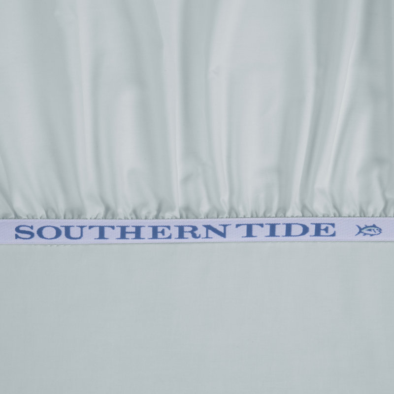 Southern Tide Cotton Twill Sheet Set, Full/Double Sheet Set with 2 Pillowcases, Sunlight Blue