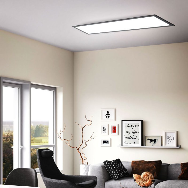 Dakisha 1-Light 100cm LED Flush Mount