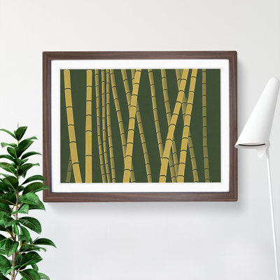Pristine Bamboo Forest - Single Picture Frame Print