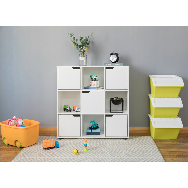 Arrian Storage Bookcase, White