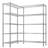Storage Shelves – Wire Shelving, Adjustable & Scratch-resistant, Great For Garage/pantry/supermarket/hospital Storage