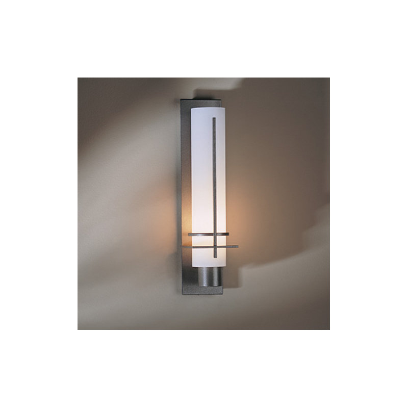 After Hours Flush Mounted Sconce, Natural Iron