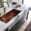 Nantucket Sinks X Studio Dearborn Copper  STEPPE Undermount Kitchen Sink
