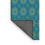 Tapis de zone bleue à motifs Branca-1372126539