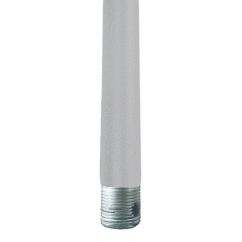 Modern Forms Ceiling Fan Downrod, 24" H x 1" W x 1" D, Titanium Silver