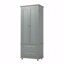 Armoire de rangement haute avec deux tiroirs-2033807624