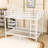 Metal Bunk Bed With Guardrails And Ladder-417150163-417150161