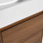Meuble-lavabo autoportant de 18 pouces avec lavabo simple, portes à fermeture douce, convient aux petites salles de bain