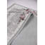 Tapis oriental gris en polyester tissé à plat à la machine Ayon-272462638
