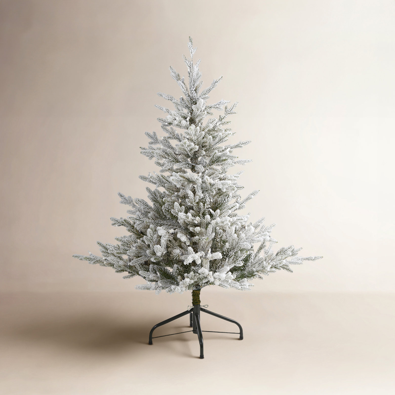 Lighted Artificial Christmas Tree, 4' H