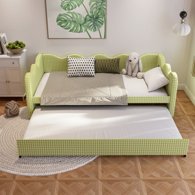 Canapé-lit convertible, canapé-lit 2 en 1, canapé-lit pliant pour petit espace avec charge USB, triple renforcé et ne s'affaissant pas pour le salon, la chambre d'amis,
