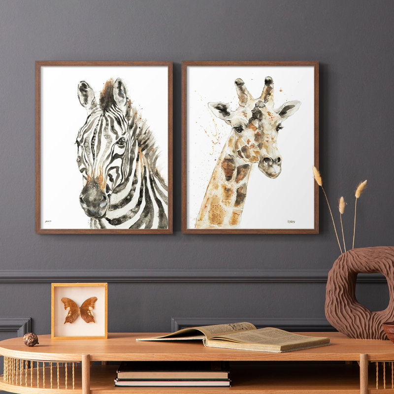 Impression encadrée Savannah Ii-Premium - prête à être accrochée - aucun clou requis - aucun clou requis, H 29 po x l 46 po