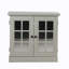 Buffet de rangement avec 2 portes décoratives en miroir-2025595069