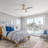 Kemp 52" 3 - Blade LED Modern Classic Ceiling Fan with Remote Control and Light Kit Included-2009111801