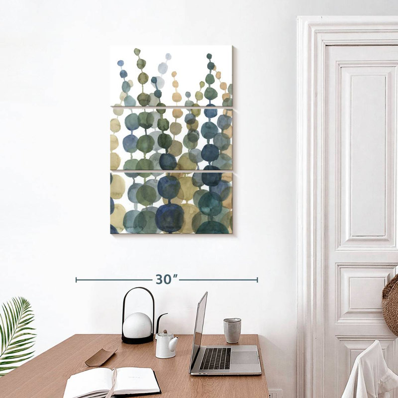 Avery Pompom Botanical II, 32" H x 20" W