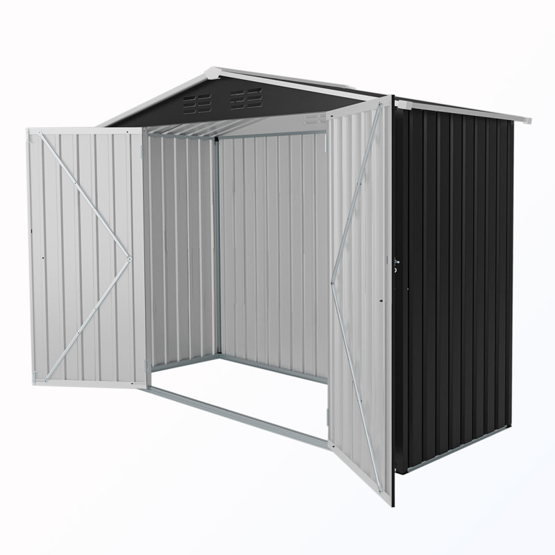 Abri de jardin avec porte verrouillable