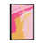Black Floater Framed