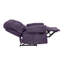 Fauteuil inclinable manuel rembourré 36 po-675277674