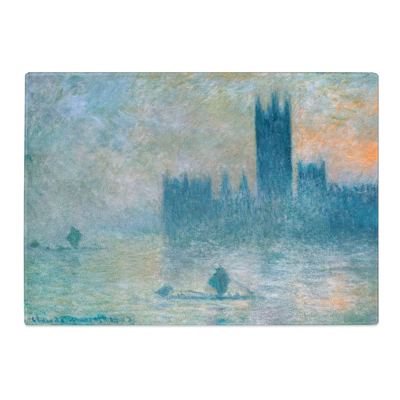 Houses of Parliament in London Vol.4 by Claude Monet Chopping Board, 0.4cm H x 28.5cm W x 39cm L