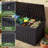 Balconera 110 Gallon Resin Outdoor Deck Box With Lock-126658917