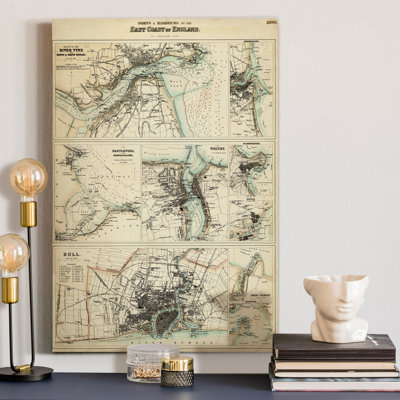 " Map Of The Coast Of "