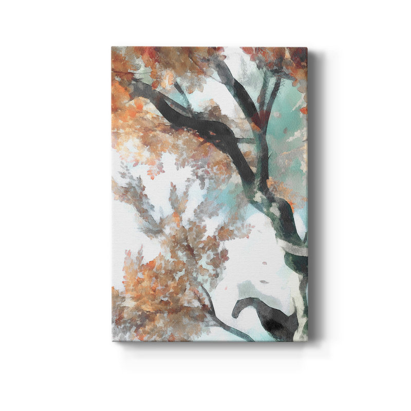 Autumn Tree Abstract Canvas Wall Art