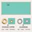 Abat-jour de pergola imperméable Colourtree avec tiges et œillets lestés en acier inoxydable-89021621-89021537