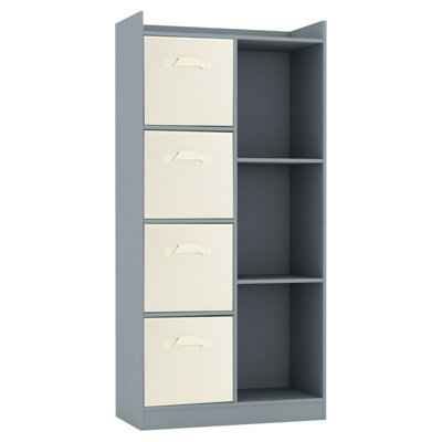 Samee 128cm H x 62.5cm W Cube Bookcase