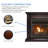 Duluth Forge Dual Fuel Ventless Gas Fireplace With Mantel-25180468-48414523