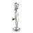 14'' H Pewter Tabletop Candlestick