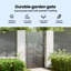 Powder-coated Steel Gate-747712586