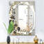 Miroir de salle de bain Botanical Obsidian-40086793