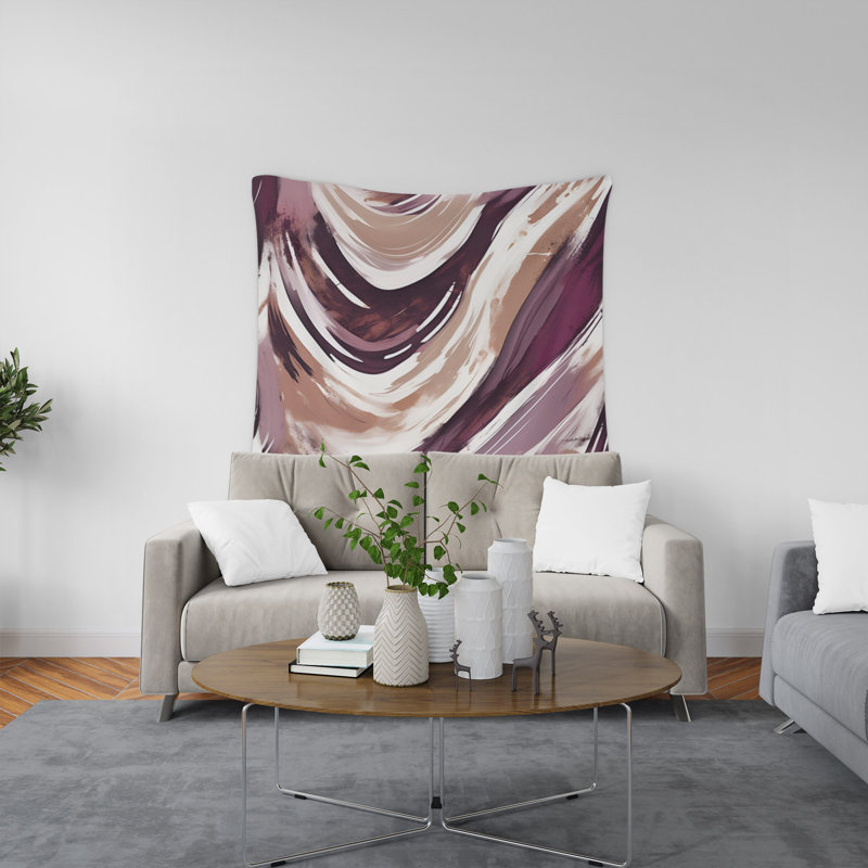 Tapisserie murale, H 80 po x l 68 po x P 0,8 po