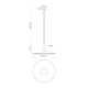 Single Light Dimmable LED Pendant