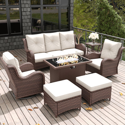 LayinSun Outdoor Seating Group With Cushions