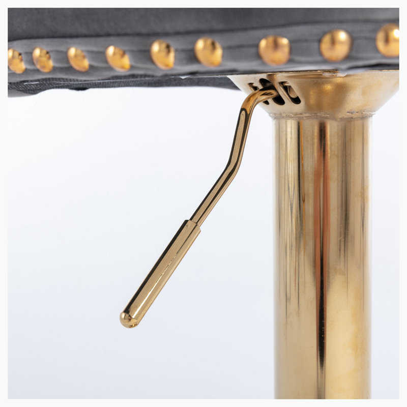 Tabouret Katurah, Gris