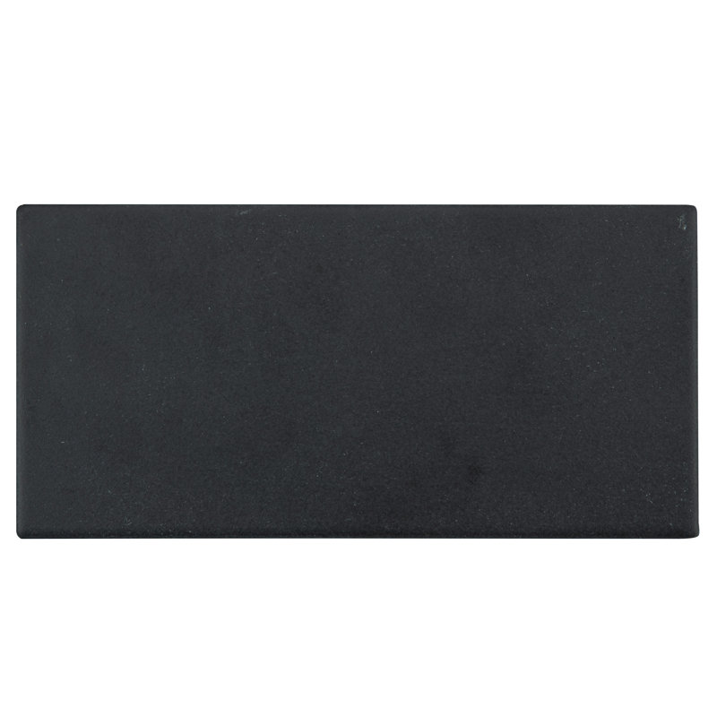 Brique Piscina 9 5/8 po X 19 1/2 po Carreau de porcelaine pour plancher et mur, Noir