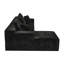 Canapé de salon en forme de L avec fauteuil inclinable de 107 po-219981286-219981282