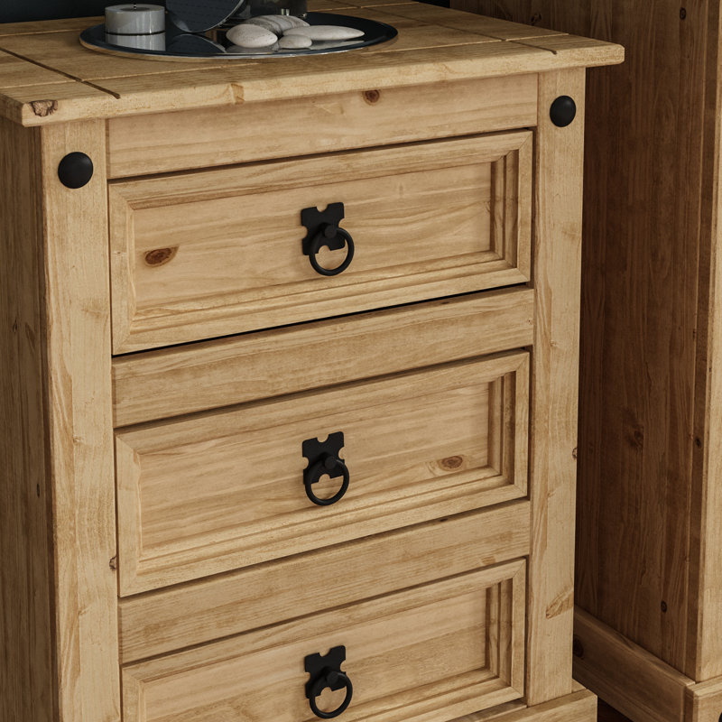 Harold Solid Wood Piece Bedroom Set