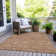 Colwart Flatweave Floral Indoor / Outdoor Rug