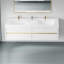 Meuble-lavabo mural avec double lavabo-1206981565