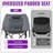 Oversized Camping Rocking Chair With Pillow, Portable Folding Temmo For Adults, Support 350 Lbs-1314243671