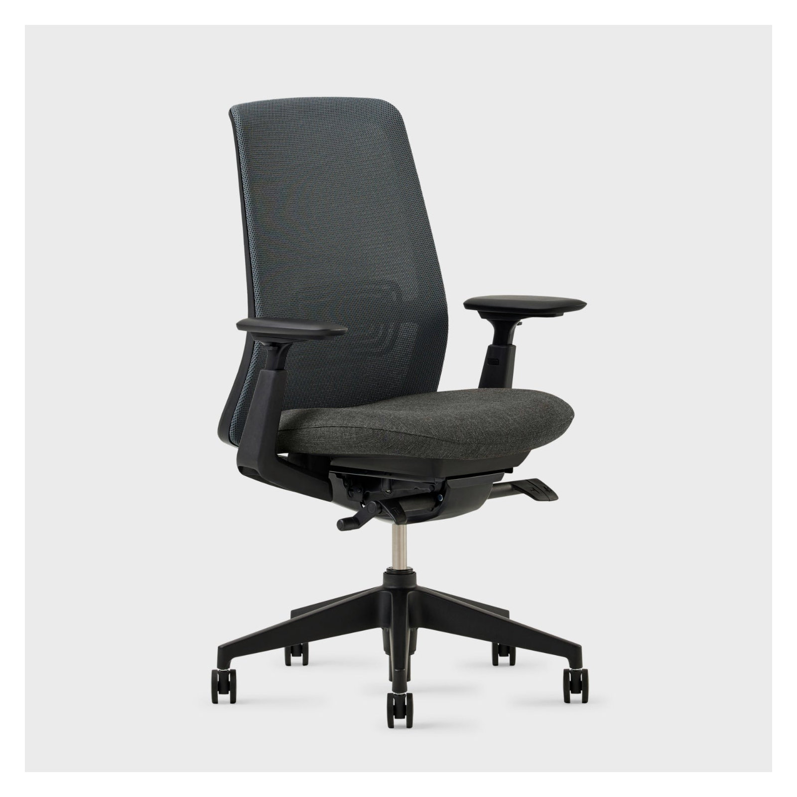 Haworth Soji Mesh Ergonomic Task Chair, Charcoal