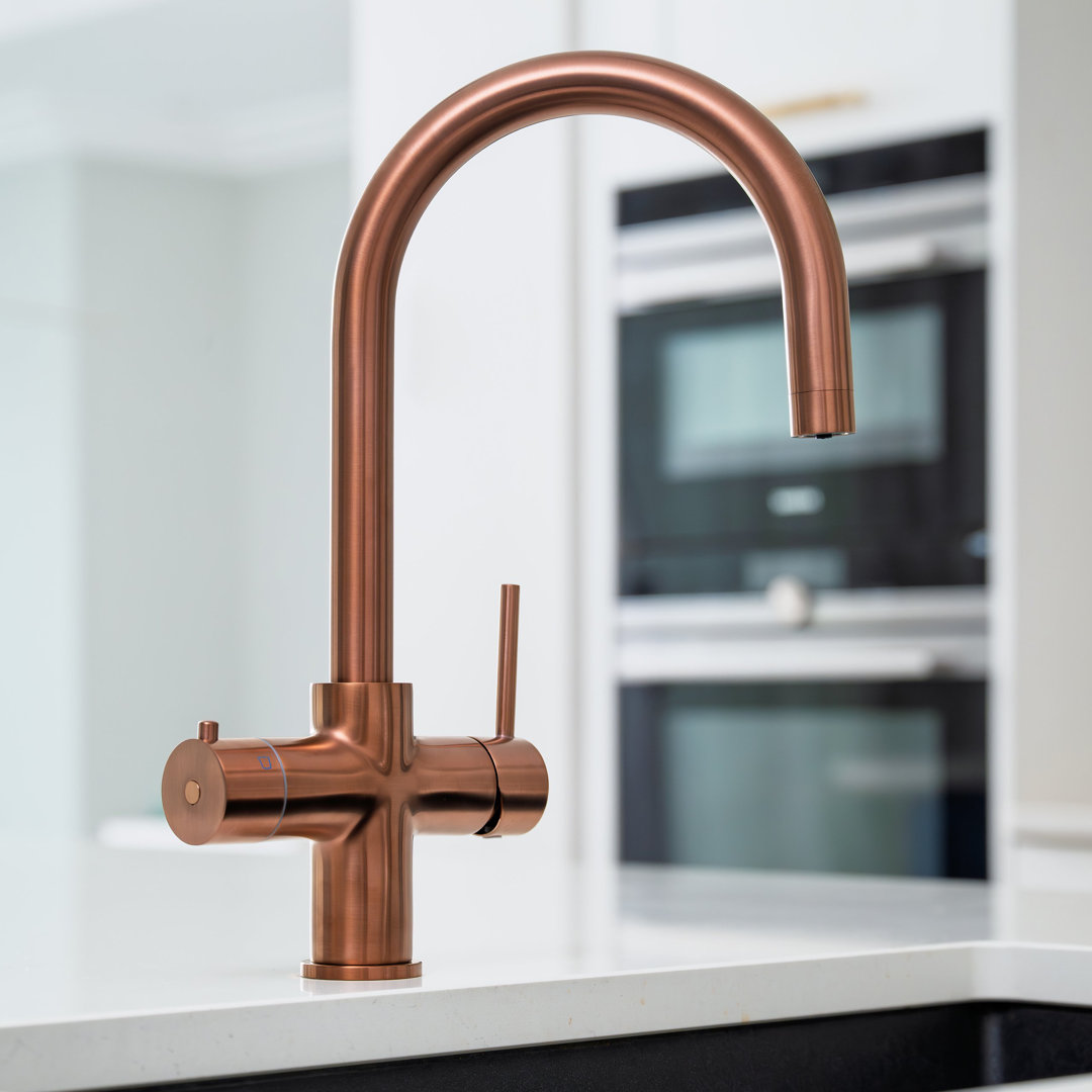 4-in-1 Instant Boiling and Filtered Water Tap - C Shape - 4 Litre Boiler