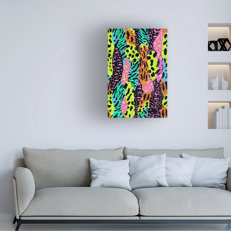 Art sur toile, "Bachel Jess" par Stempel, H 12 po x l 19 po