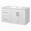Meuble-lavabo mural 36 po avec 2 tiroirs-151635550